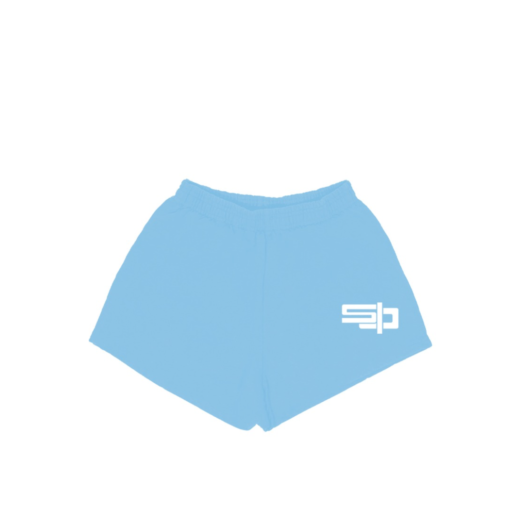 Blue Mini Shorts