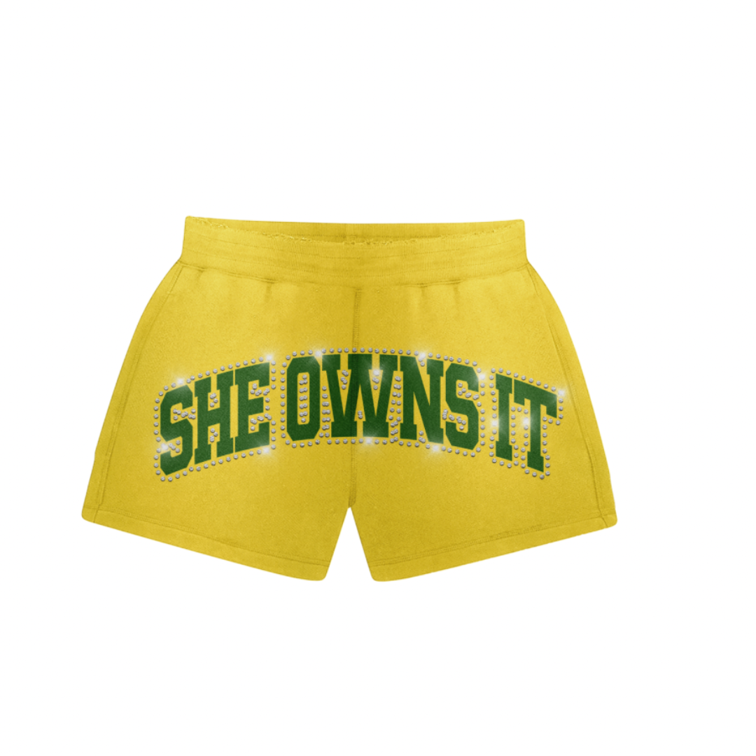 Lemon Lime Mini Shorts