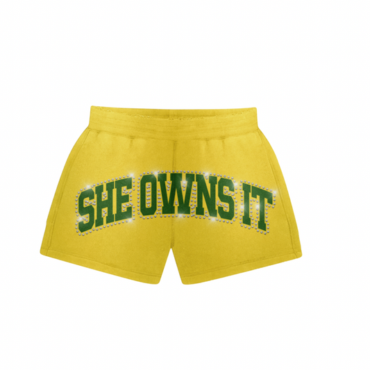 Lemon Lime Mini Shorts