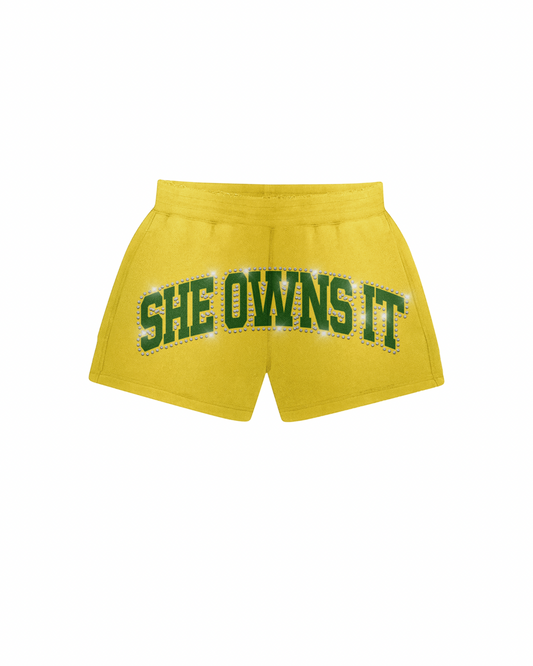 Lemon Lime Mini Shorts