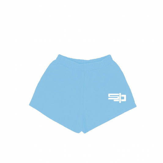 Blue Mini Shorts